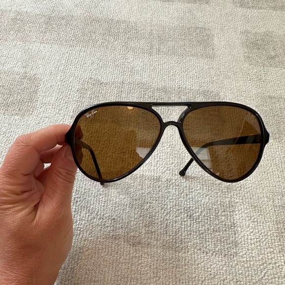 Vintage Ray Ban Bausch & Lomb Brown Cats 5000 Sunglasses - Picture 7 of 15